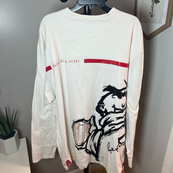 VTG 90s Reynolds & Perry RP55 Hip Hop Streetwear Graphic Long Sleeve Shirt XXL - Picture 1 of 12